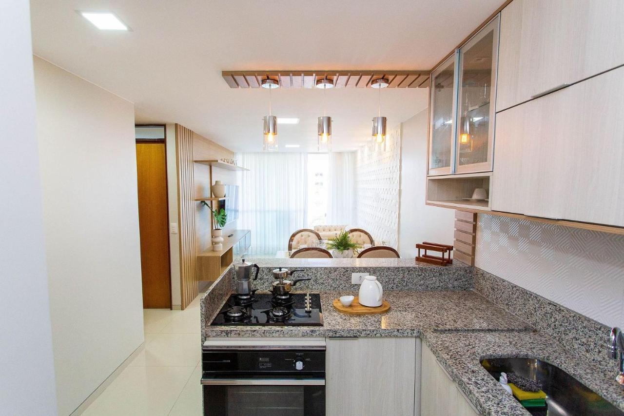 Apartamento na orla de Cabo Branco João Pessoa por Carpediem Exterior foto