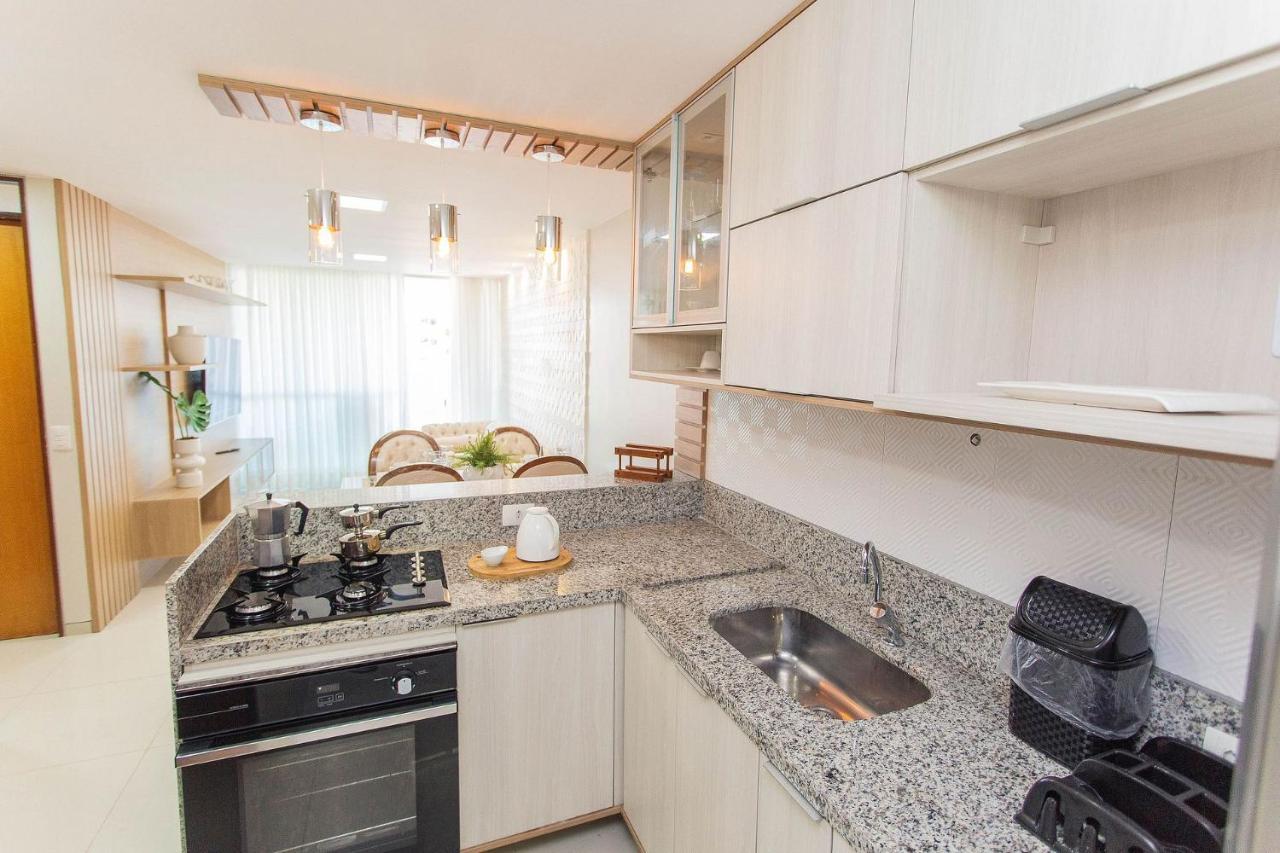 Apartamento na orla de Cabo Branco João Pessoa por Carpediem Exterior foto