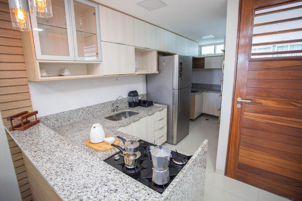 Apartamento na orla de Cabo Branco João Pessoa por Carpediem Exterior foto