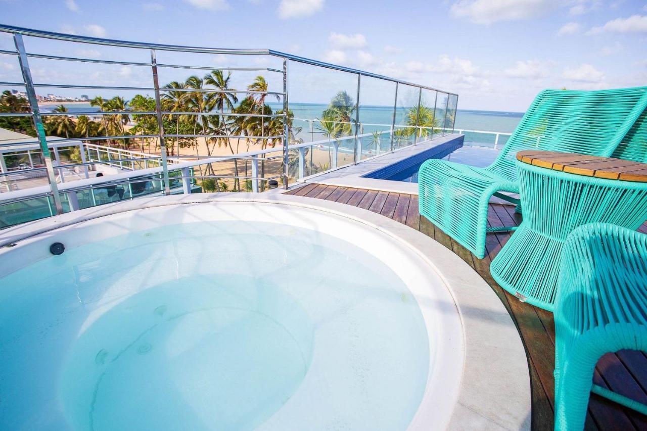 Apartamento na orla de Cabo Branco João Pessoa por Carpediem Exterior foto