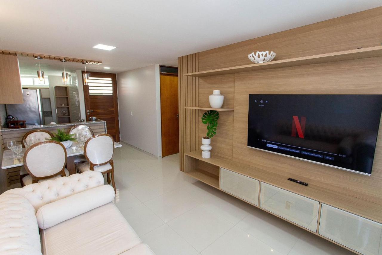 Apartamento na orla de Cabo Branco João Pessoa por Carpediem Exterior foto